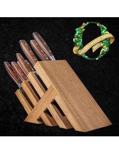 Juego de Cuchillos Forjados Messermeister 10 Piezas Acero Inoxidable 2