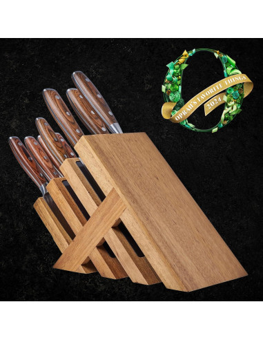 Juego de Cuchillos Forjados Messermeister 10 Piezas Acero Inoxidable