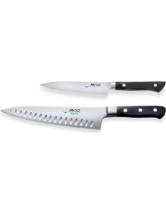 Juego de cuchillos MAC PRO-20, 2 piezas, acero inoxidable, hecho a mano 2