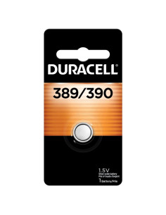 Batería de botón Duracell 389/390 óxido de plata 1.5V