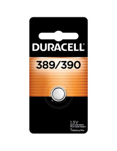 Batería de botón Duracell 389/390 óxido de plata 1.5V 2