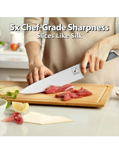 Juego de cuchillos imarku 10 PCS Acero Inoxidable para Cajón 2