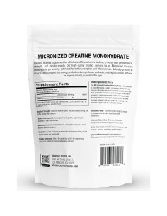 Creatina Monohidratada Micronizada Hearthy Foods 500g - 100 Porciones 2