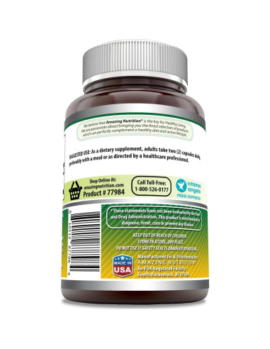 Suplemento de Glucosamina Amazing Formulas 1500 Mg 120 Cápsulas