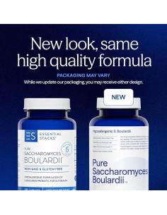 Probioticos Saccharomyces Boulardii Essential Stacks 60 Cápsulas 2
