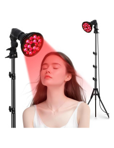 Lámpara de Terapia de Luz Roja SAVILER 660nm y 850nm