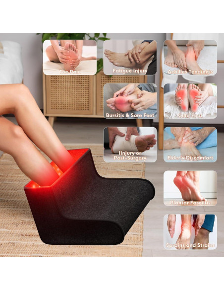 Terapia de Luz Roja para Pies EPOE, 320 LEDs, Alivio Dolor Terapia de Luz Roja para Pies EPOE, 320 LEDs, Alivio Dolor