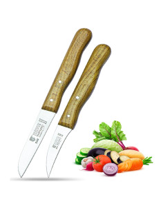 Cuchillo de Pelar SMI Solingen 17.4 cm Acero Inoxidable Madera