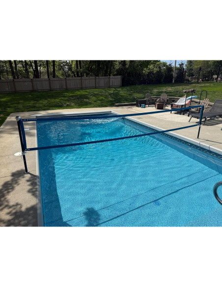 Juego de Voleibol de Piscina Olybeaka con Red Ajustable y 2 Pelotas