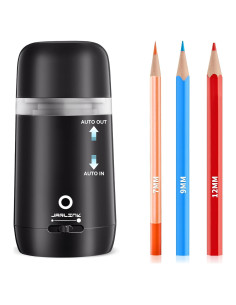 Sacapuntas Eléctrico Automático JARLINK Negro 3 Modos 2000mAh