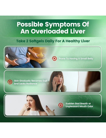 Cápsulas Detox Hepático VivoNu 3000mg 240 Gelatinas Blandas