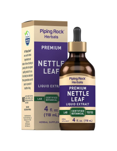 Extracto de Hoja de Ortiga Piping Rock 118 ml Libre de Alcohol