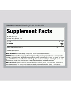 Extracto de Hoja de Ortiga Piping Rock 118 ml Libre de Alcohol 2