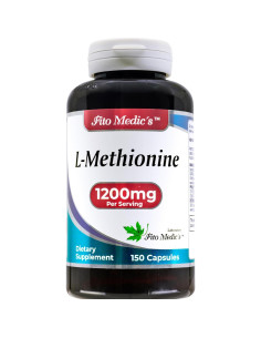Metionina 1200mg Fito Medic's - 150 Cápsulas Antioxidantes 2