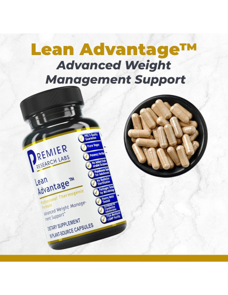 Suplemento de Pérdida de Peso Premier Research Labs 90 Cápsulas