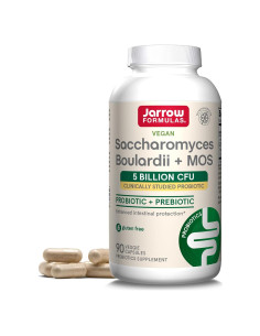 Suplemento Probiótico Jarrow Formulas Saccharomyces 90 Cápsulas