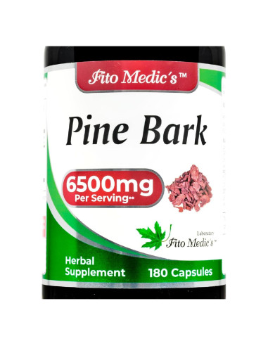 Suplemento Dietético Fito Medic's Extracto de Corteza de Pino 180 Cápsulas