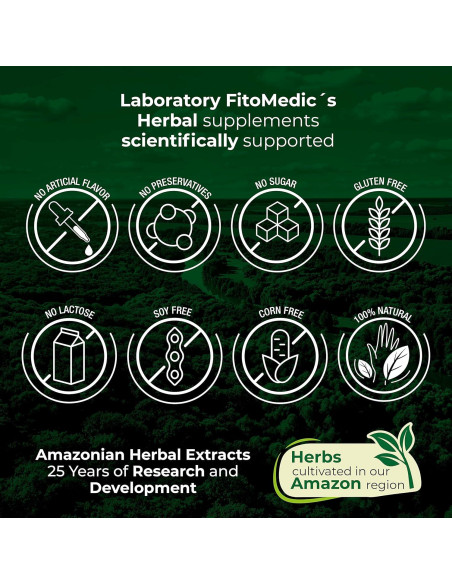 Suplemento Dietético Fito Medic's Extracto de Corteza de Pino 180 Cápsulas