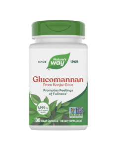 Cápsulas de Glucomanano Nature's Way 100 Cápsulas 1995 mg