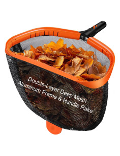 Red de Skimmer de Piscina WXFANA 44.5 cm Aluminio Nylon