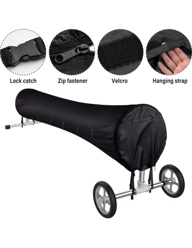 Cubierta solar para piscina Tlswshsy 5.49 m impermeable