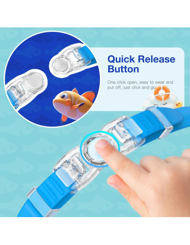 Gafas de natación Braylin para niños, 2 unidades, anti-vaho