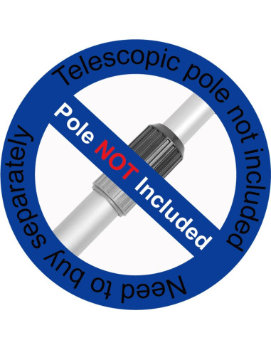 Red de Skimmer para Piscina Poolvio, Nylon Alta Resistencia 42.9x27.9cm