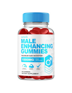 Gomitas Nutravia para Rendimiento Masculino 60 Unidades