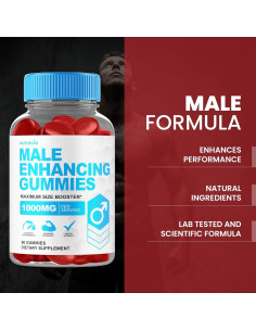 Gomitas Nutravia para Rendimiento Masculino 60 Unidades 2