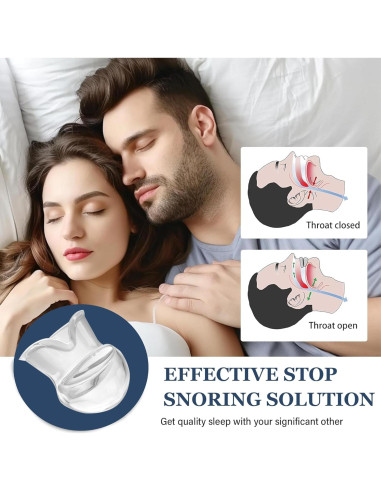 Dispositivo Antironquidos Bucal MFANBLAS - Protector para Sueño