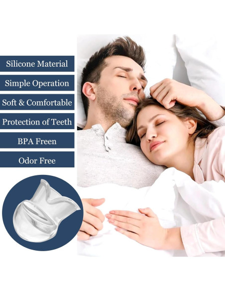 Dispositivo Antironquidos Bucal MFANBLAS - Protector para Sueño