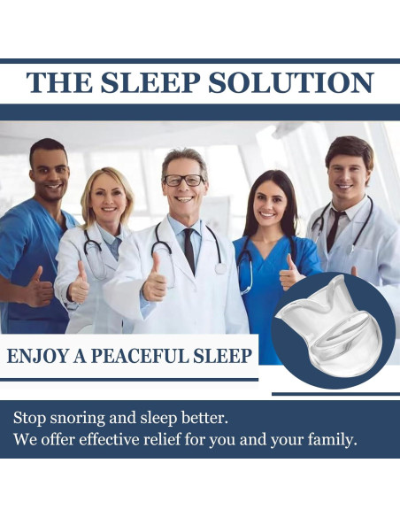 Dispositivo Antironquidos Bucal MFANBLAS - Protector para Sueño