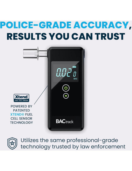Probador de Aliento BACtrack Trace - Precisión Profesional