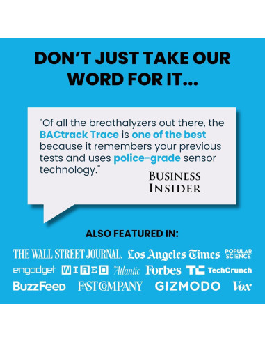 Probador de Aliento BACtrack Trace - Precisión Profesional