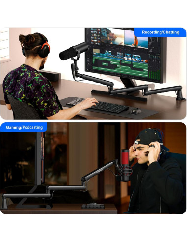 Brazo de Micrófono Aokeo AK-55i Ajustable para Escritorio