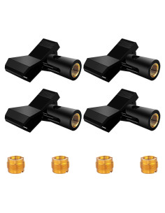 Paquete de 4 Clips de Micrófono Ajustables Aecsze 180