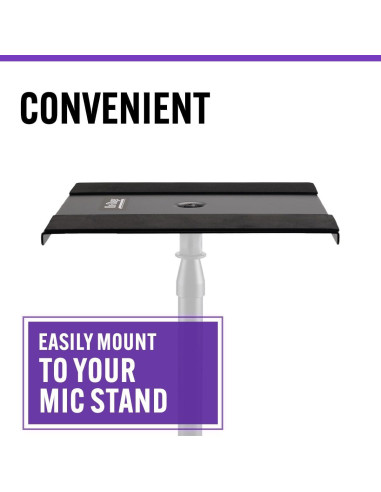 Plataforma On-Stage MSA6000 para Soportes de Micrófono - Negro