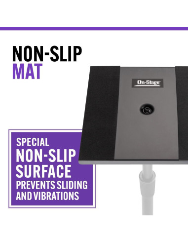 Plataforma On-Stage MSA6000 para Soportes de Micrófono - Negro