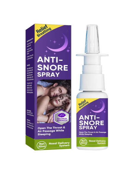 Spray Antisnoring Asomooh 30ml - Solución Natural para Ronquidos