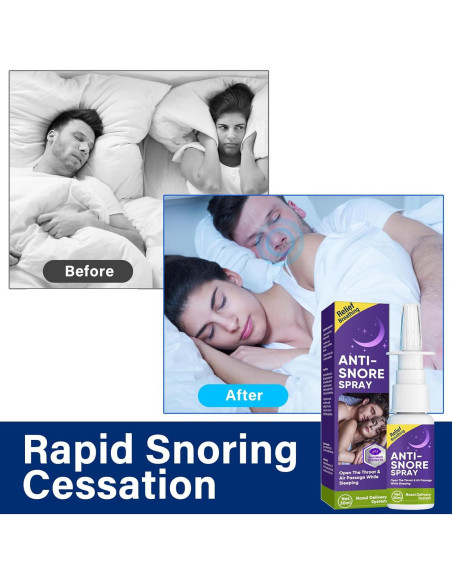 Spray Antisnoring Asomooh 30ml - Solución Natural para Ronquidos