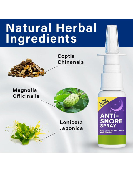 Spray Antisnoring Asomooh 30ml - Solución Natural para Ronquidos