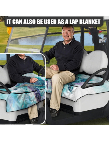 Cubierta de Asiento de Carro de Golf Knextrepoy Universal 133x82cm