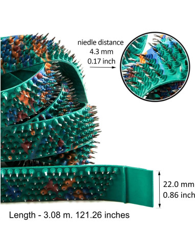 Cinturón de Salud LYAPKO 4.3 Ag - Masajeador Acupuntura 307 cm