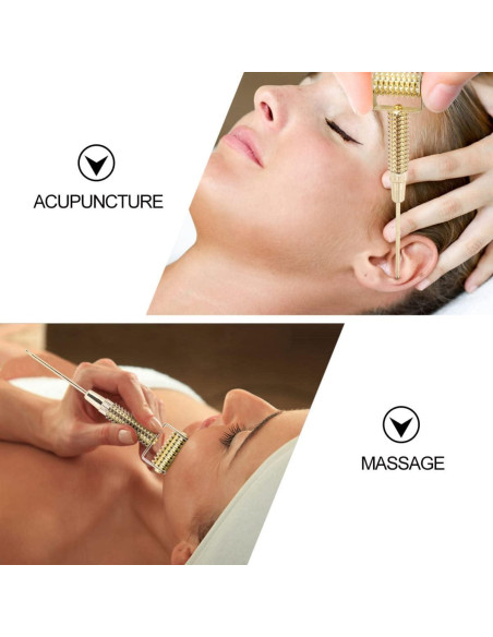 Masajeador de Acupuntura Healeved Oro 13x4cm para Oído