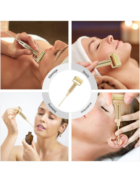 Masajeador de Acupuntura Healeved Oro 13x4cm para Oído