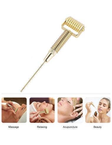 Masajeador de Acupuntura Healeved Oro 13x4cm para Oído