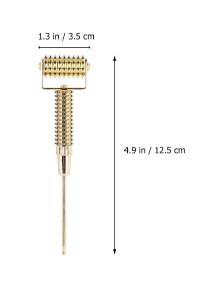 Masajeador de Acupuntura Healeved Oro 13x4cm para Oído