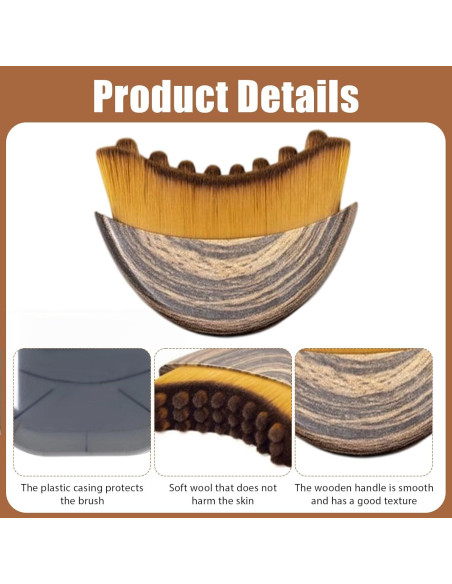 Masajeador Drenaje Linfático 2025 Daureve Ergonómico 2 Pcs