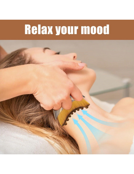 Masajeador Drenaje Linfático 2025 Daureve Ergonómico 2 Pcs