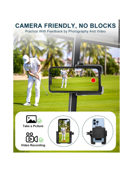 Soporte magnético para teléfono de carrito de golf LEAPGOMAX